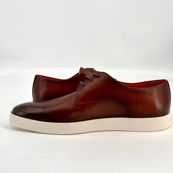 Santoni Men\'s Atlantis Lace up Plain Toe Dress Shoes US Size 11 New In Box main image 6